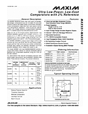 DataSheet MAX934 pdf